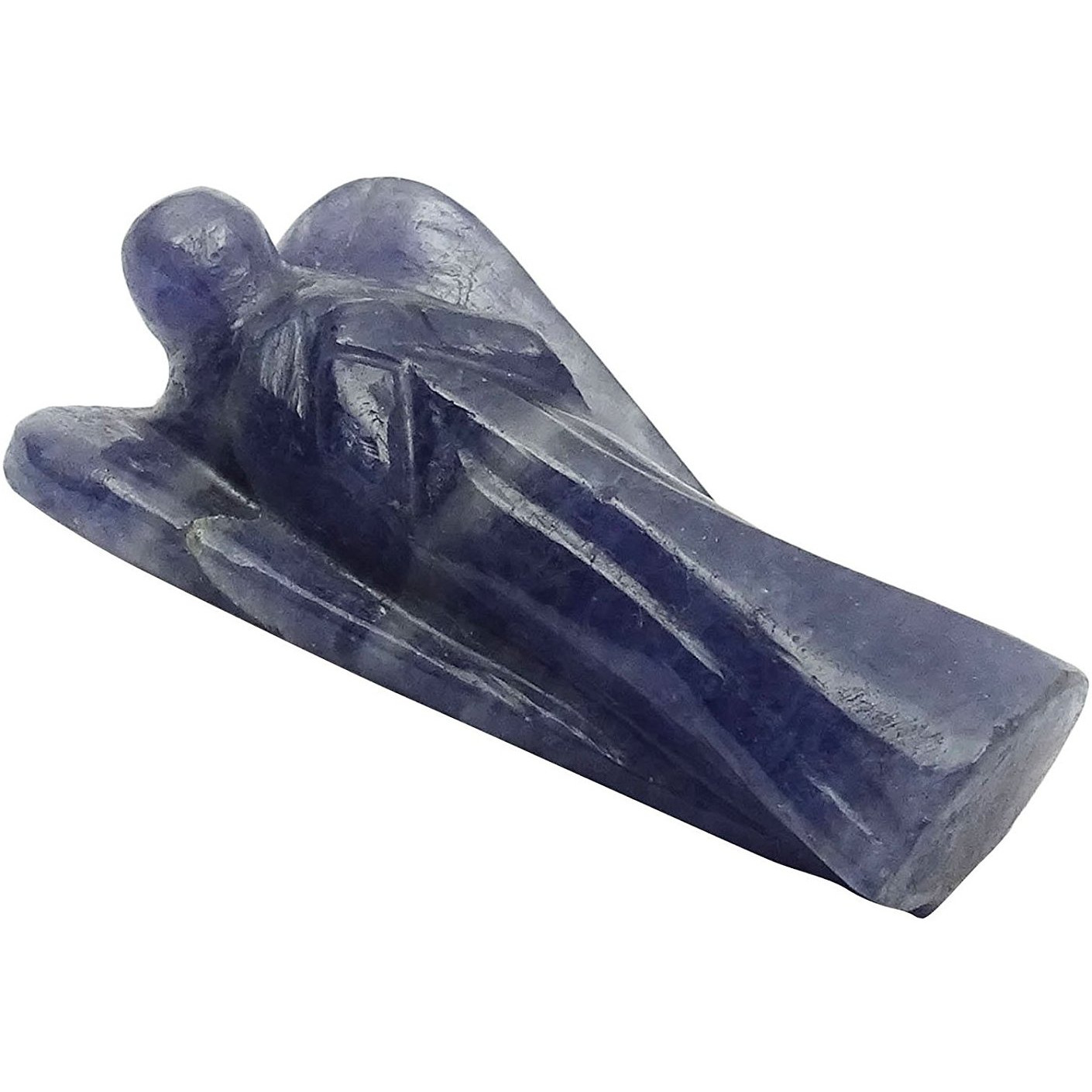 Winmaarc Stone Carved Stone Angel Reiki Healing Crystal Meditation Psychic Guardian Gift