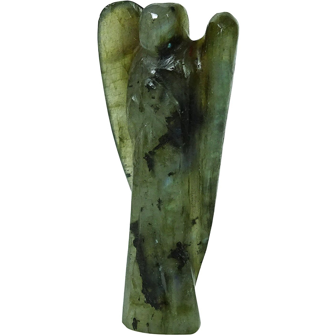 Winmaarc Stone Carved Stone Angel Reiki Healing Crystal Meditation Psychic Guardian Gift