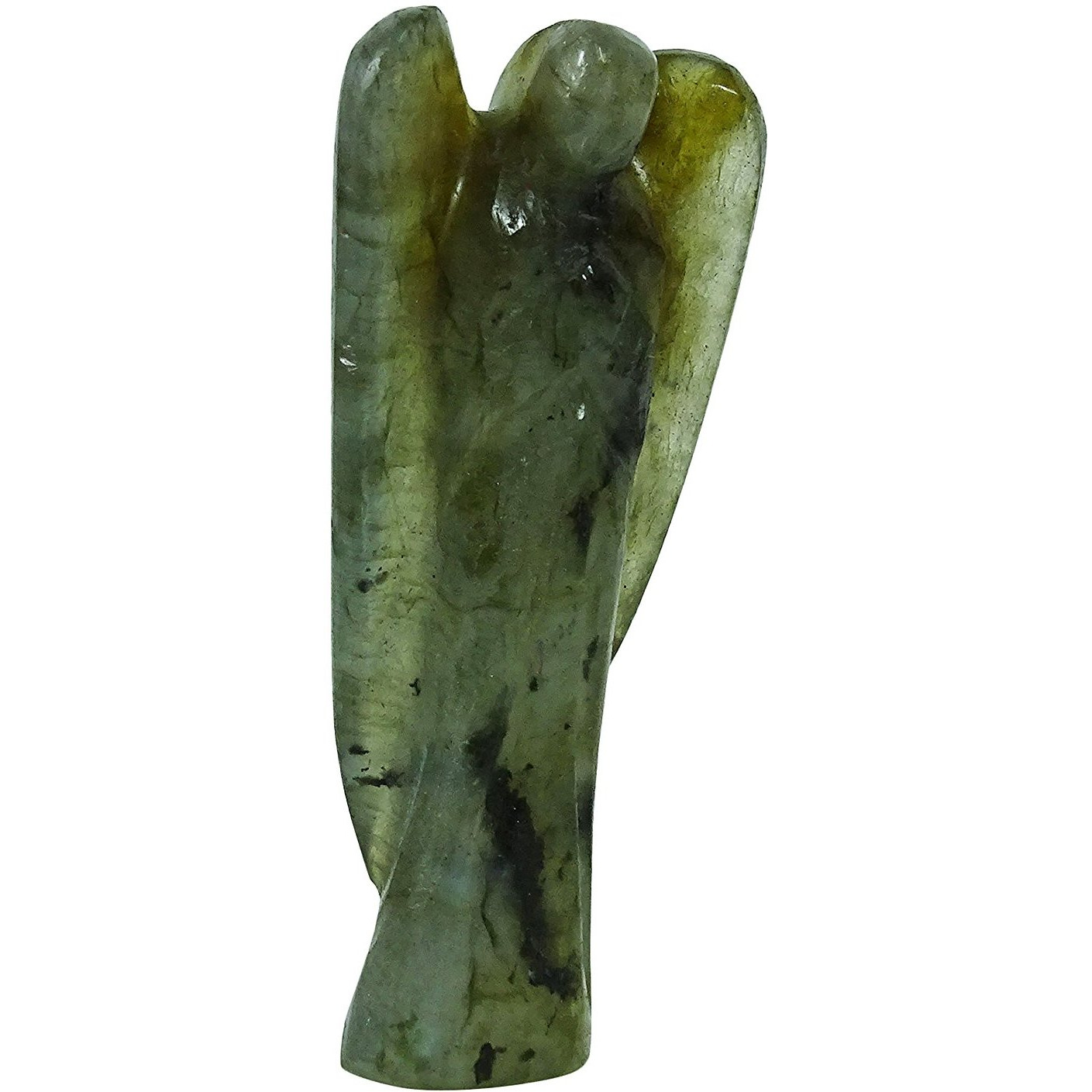 Winmaarc Stone Carved Stone Angel Reiki Healing Crystal Meditation Psychic Guardian Gift