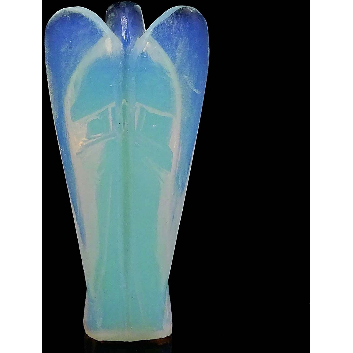 Winmaarc Stone Carved Stone Angel Reiki Healing Crystal Meditation Psychic Guardian Gift