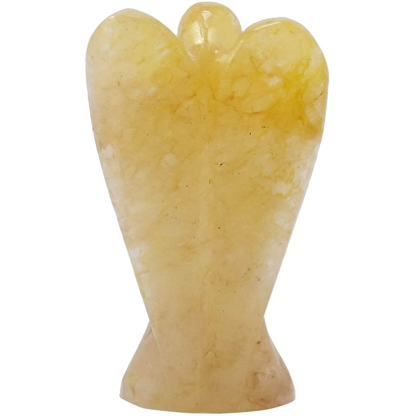 Winmaarc Stone Carved Stone Angel Reiki Healing Crystal Meditation Psychic Guardian Gift