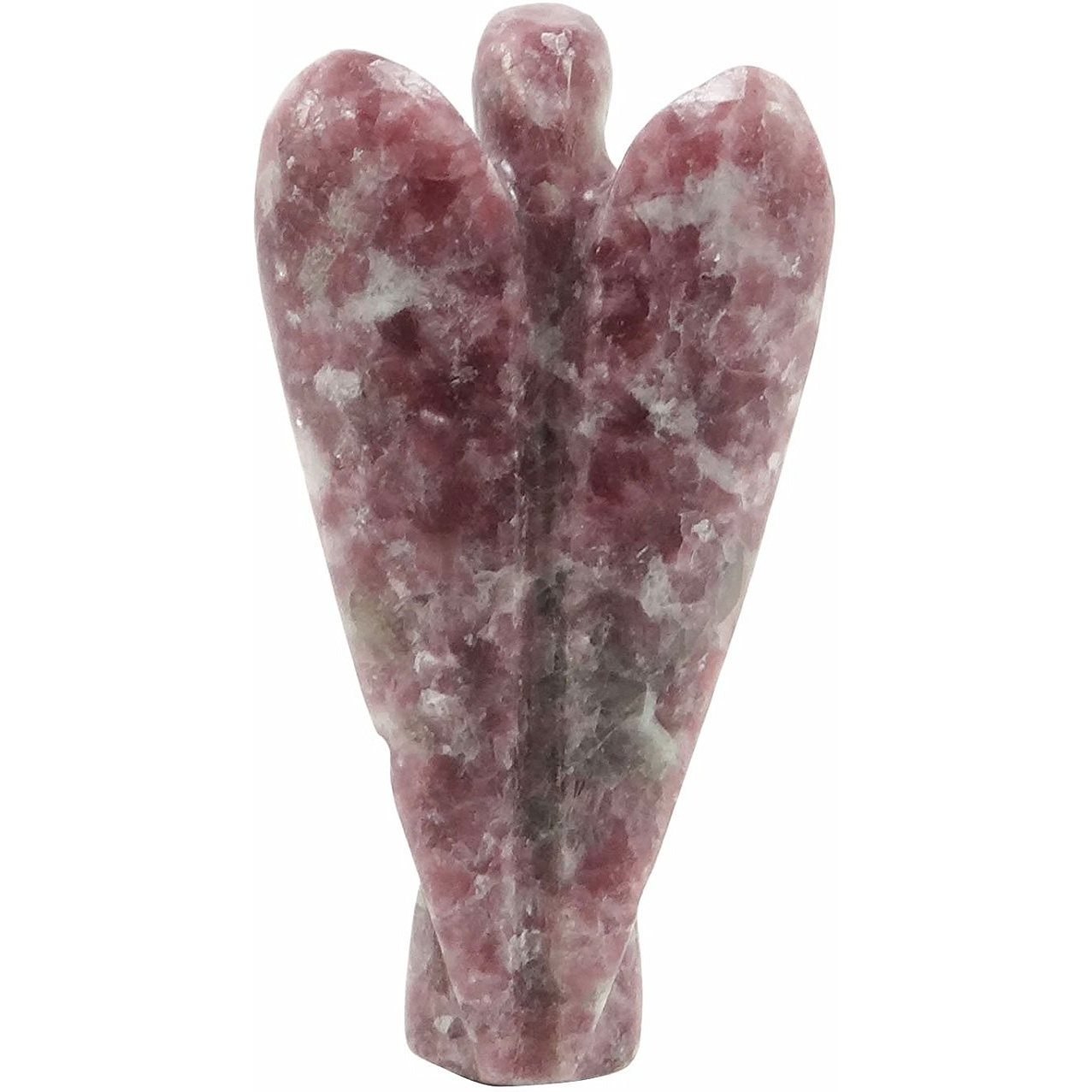 Winmaarc Stone Carved Stone Angel Reiki Healing Crystal Meditation Psychic Guardian Gift