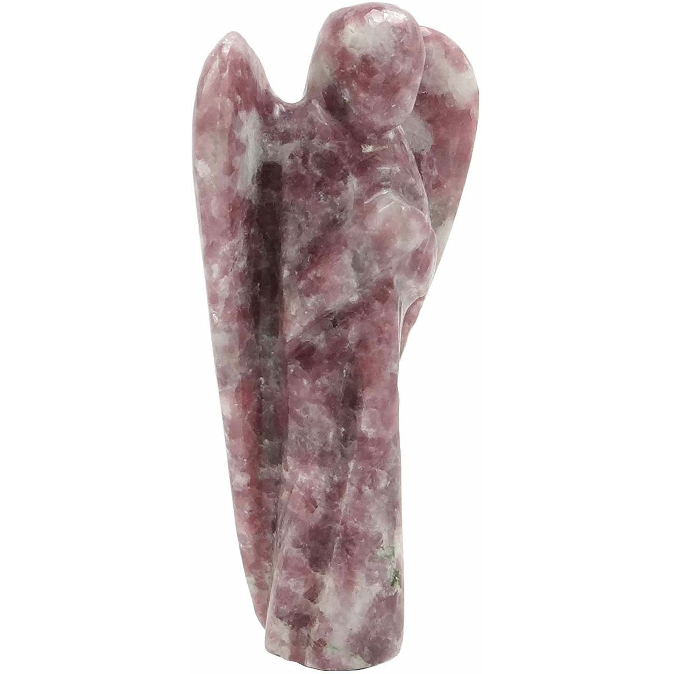 Winmaarc Stone Carved Stone Angel Reiki Healing Crystal Meditation Psychic Guardian Gift