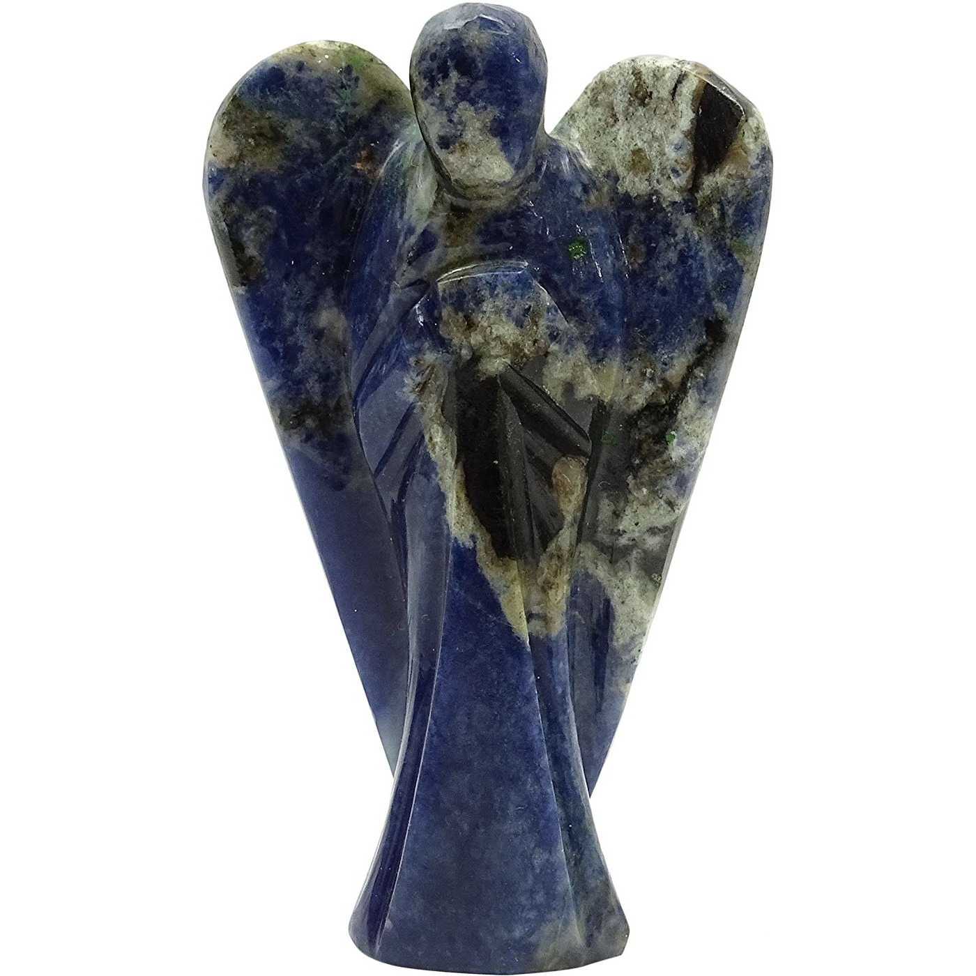 Winmaarc Stone Carved Stone Angel Reiki Healing Crystal Meditation Psychic Guardian Gift