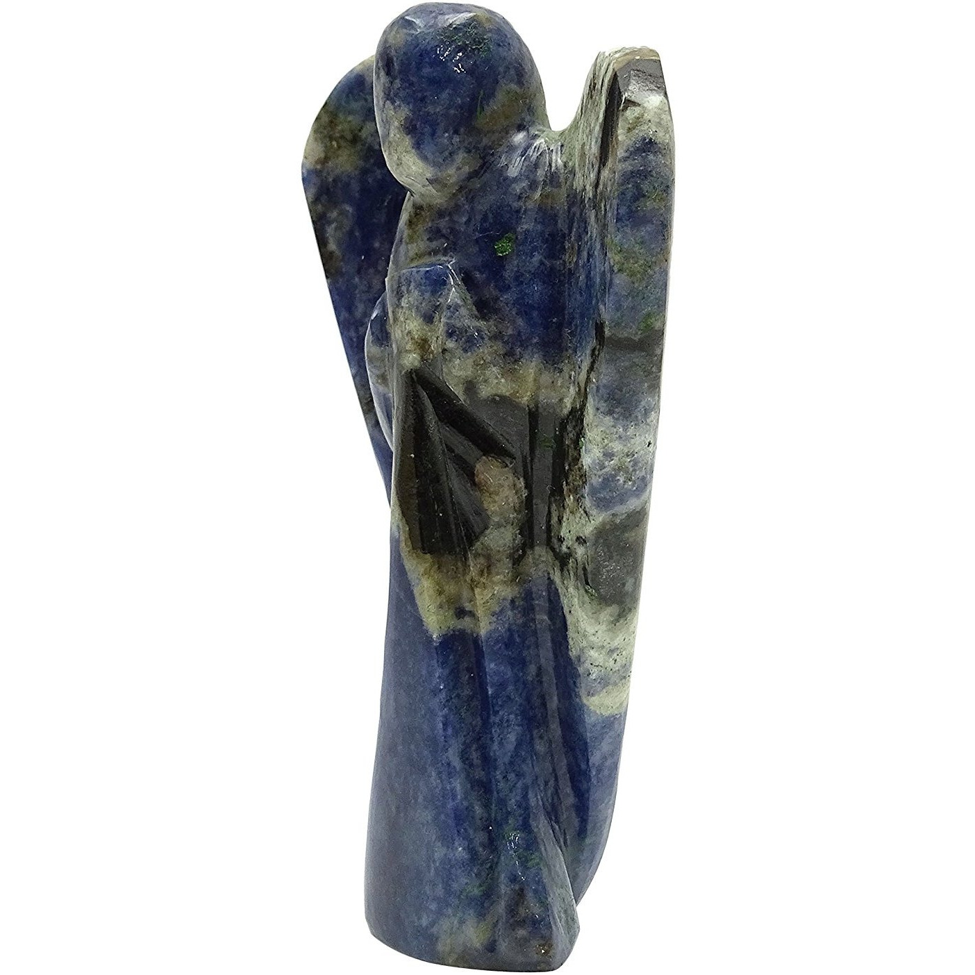 Winmaarc Stone Carved Stone Angel Reiki Healing Crystal Meditation Psychic Guardian Gift