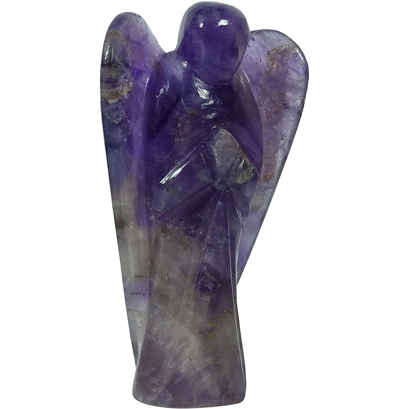 Winmaarc Stone Carved Stone Angel Reiki Healing Crystal Meditation Psychic Guardian Gift
