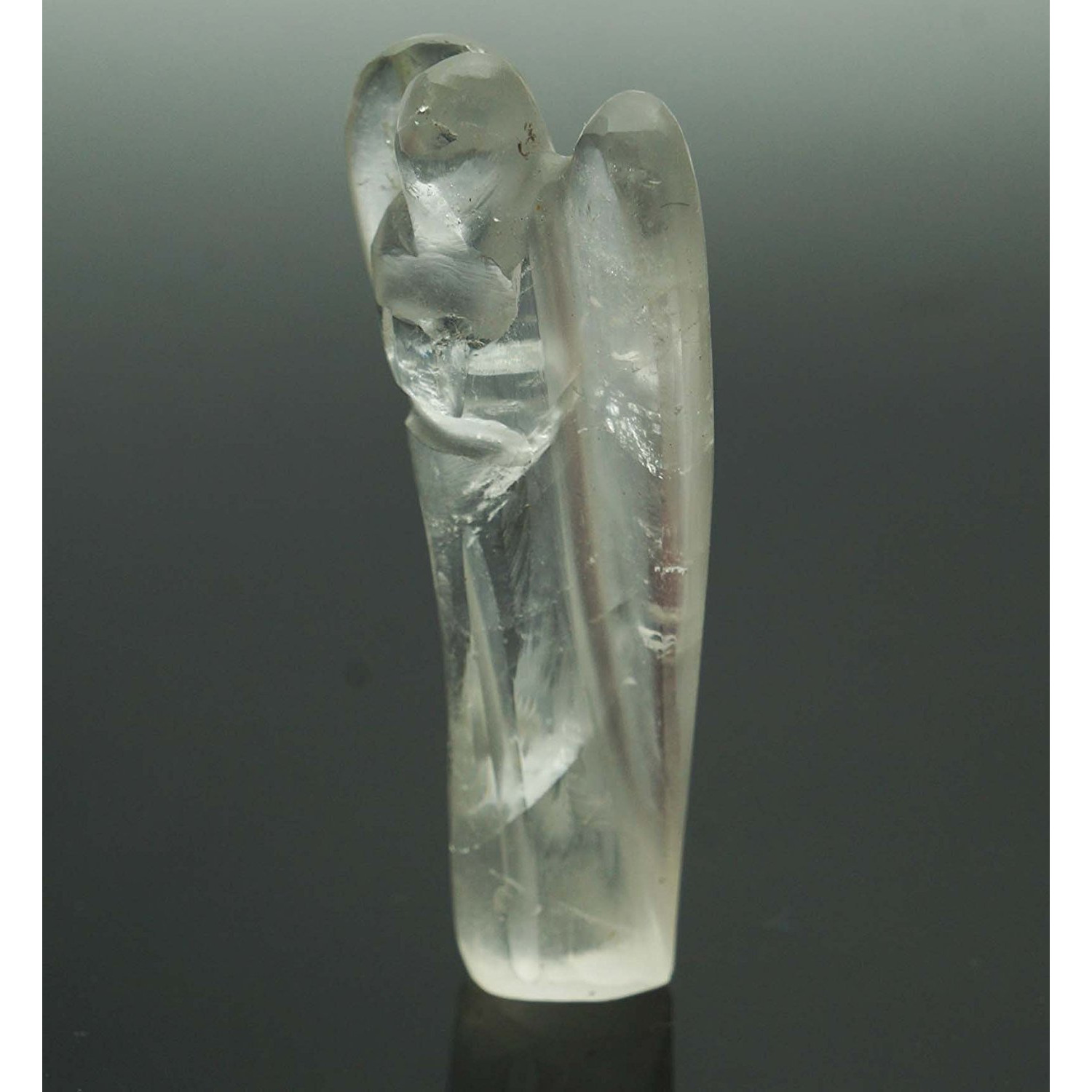 Winmaarc Stone Carved Stone Angel Reiki Healing Crystal Meditation Psychic Guardian Gift