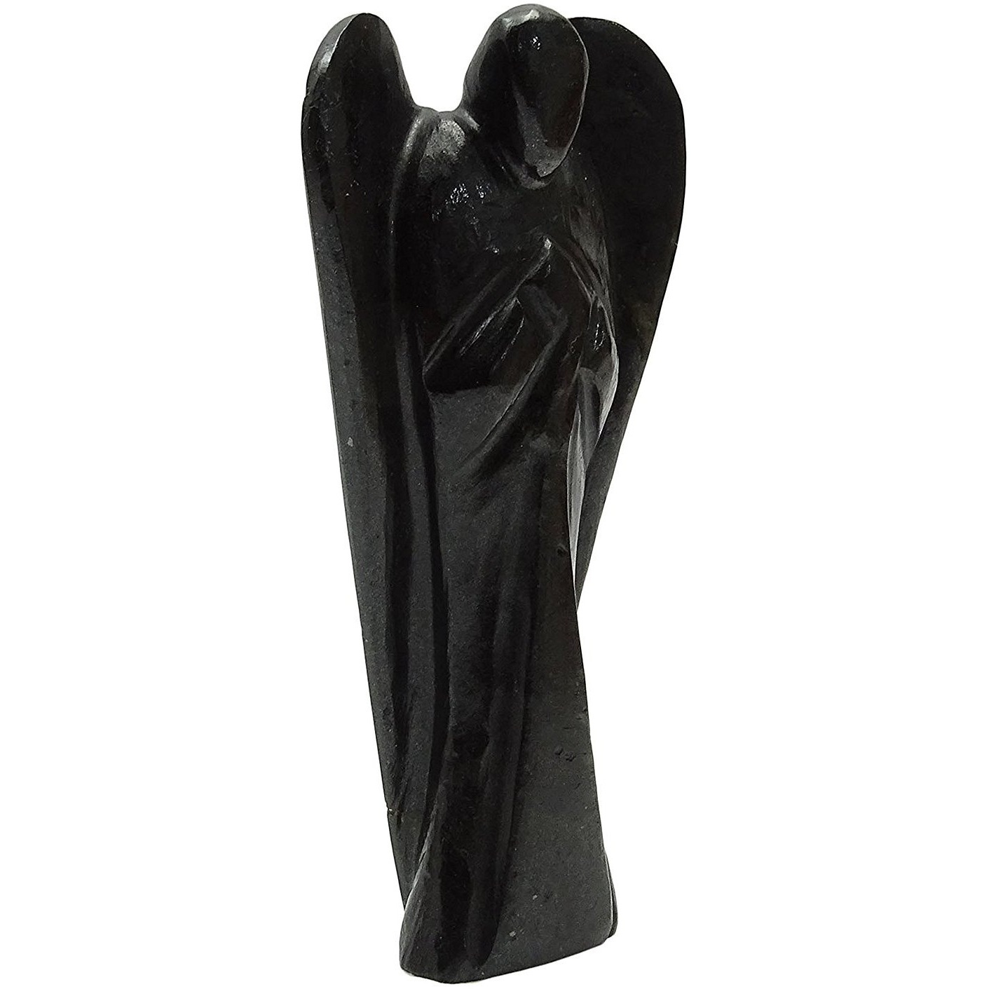 Winmaarc Stone Carved Stone Angel Reiki Healing Crystal Meditation Psychic Guardian Gift