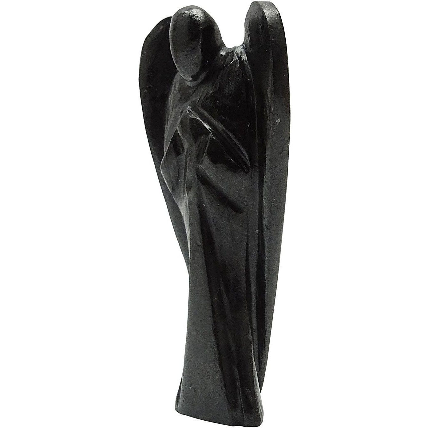 Winmaarc Stone Carved Stone Angel Reiki Healing Crystal Meditation Psychic Guardian Gift