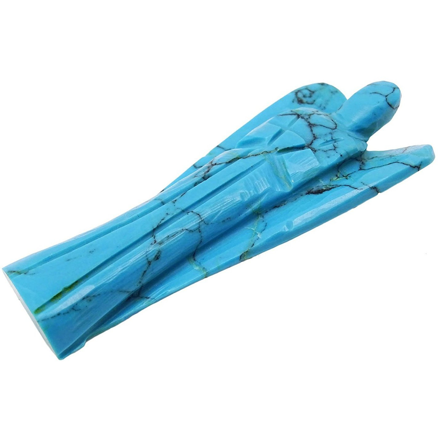 Winmaarc Stone Carved Stone Angel Reiki Healing Crystal Meditation Psychic Guardian Gift