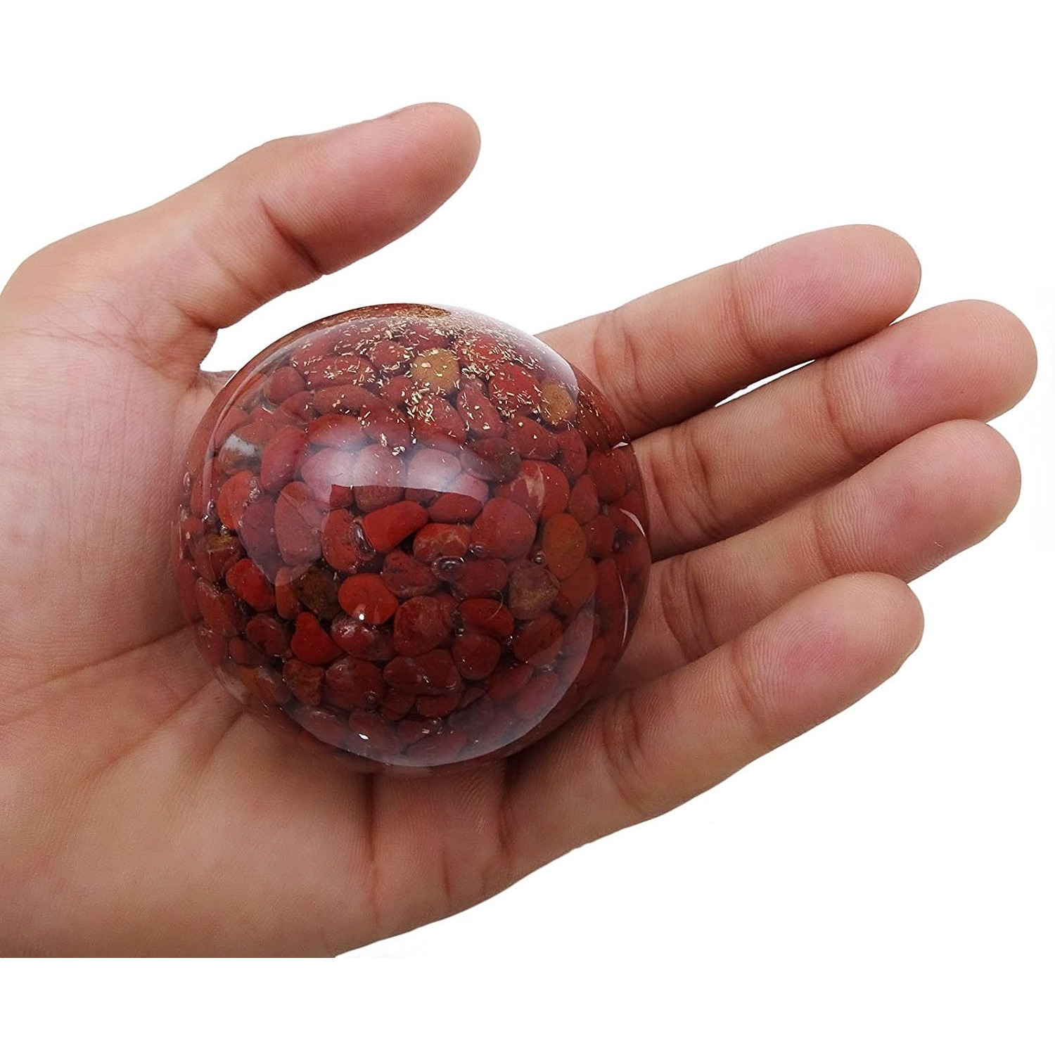 Winmaarc Sphere Ball Balancing Stone Reiki Healing Stone Home Table Dcor