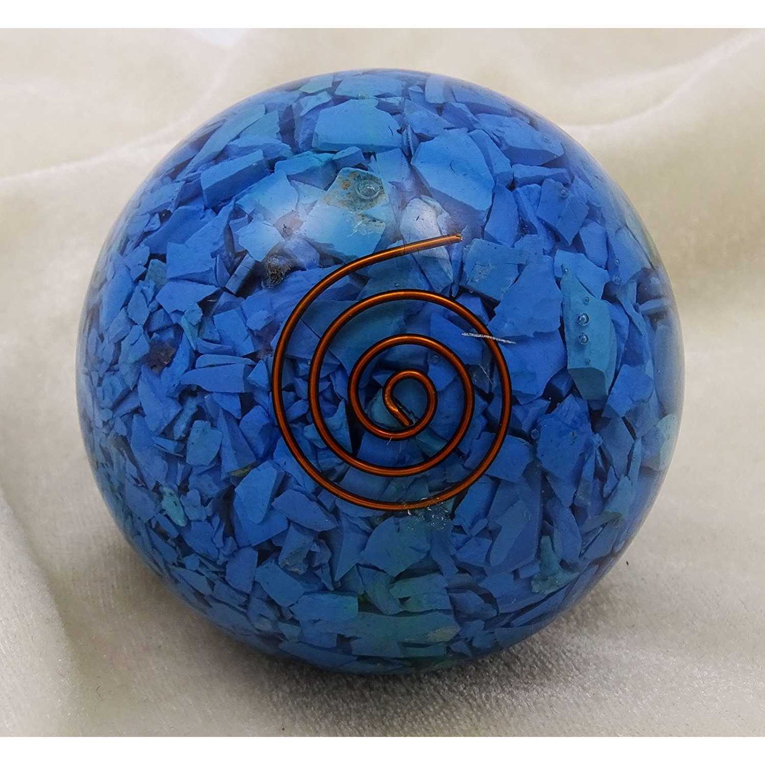 Winmaarc Reiki Healing Stone Ball Balancing Orgone Sphere Table Decor Gift