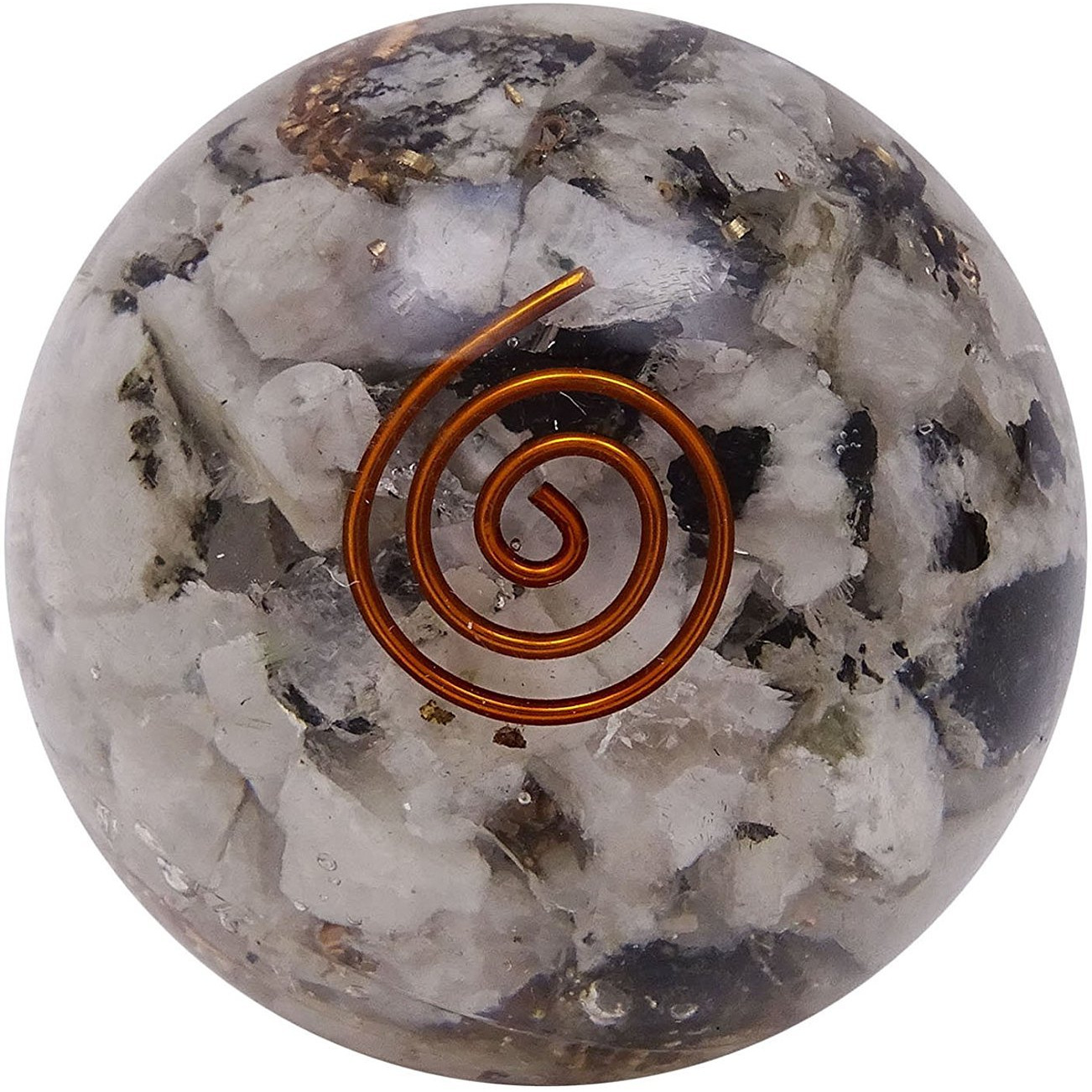 Winmaarc Reiki Healing Stone Ball Balancing Orgone Sphere Table Decor Gift