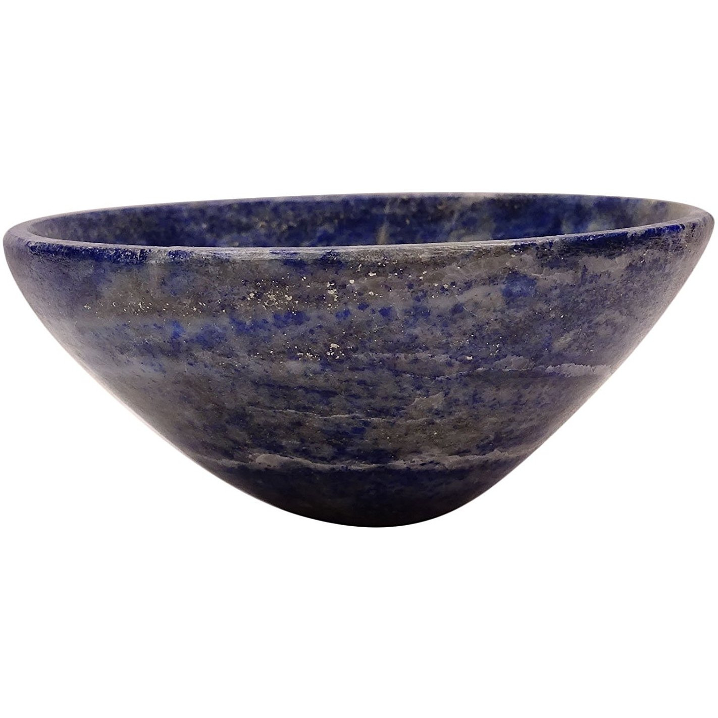 Winmaarc Hand Carved Bowl Reiki Healing Crystal Quartz Stone Energy Generator