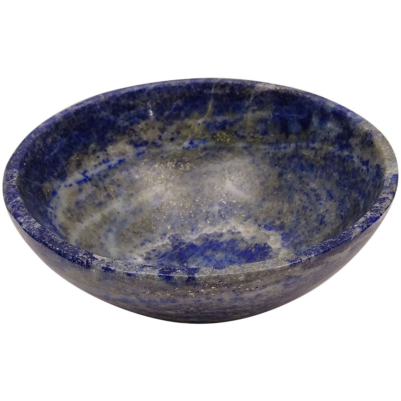 Winmaarc Hand Carved Bowl Reiki Healing Crystal Quartz Stone Energy Generator