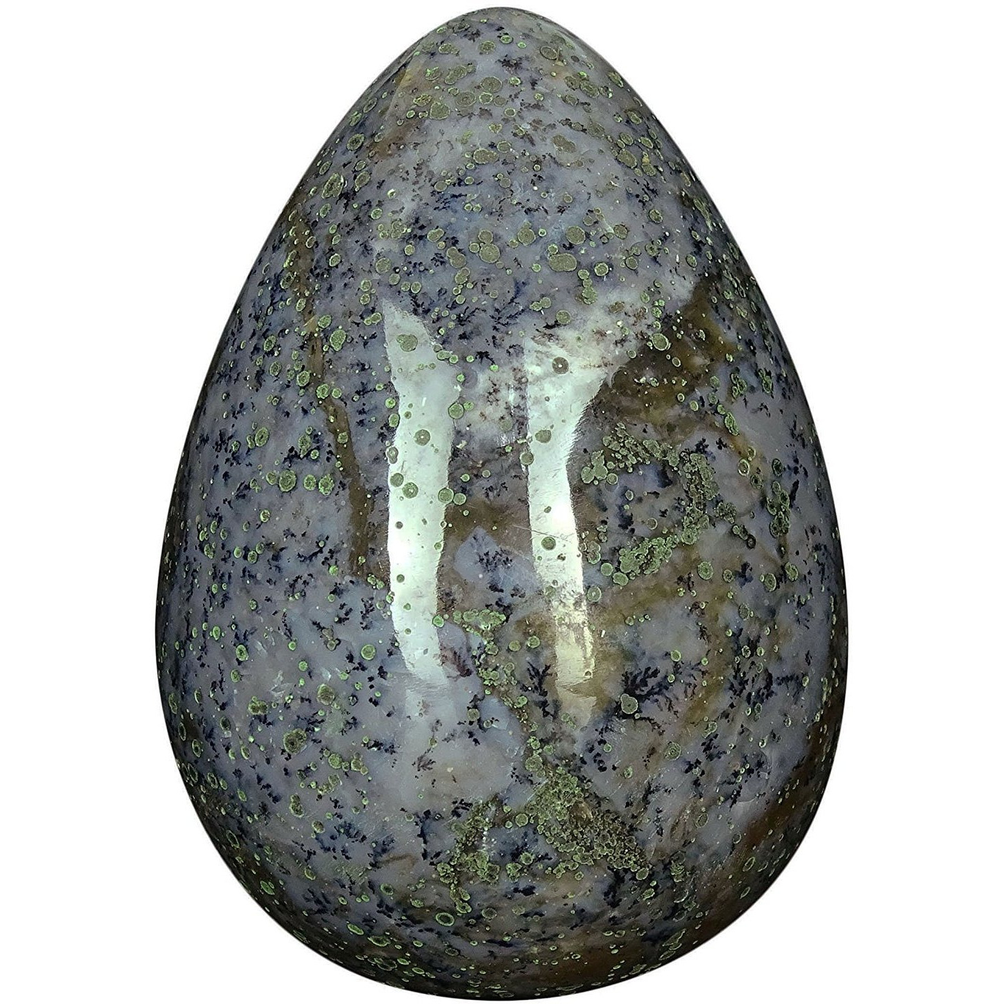 Winmaarc Decorative Paperweight Table Dcor Oval Shape Egg Stone