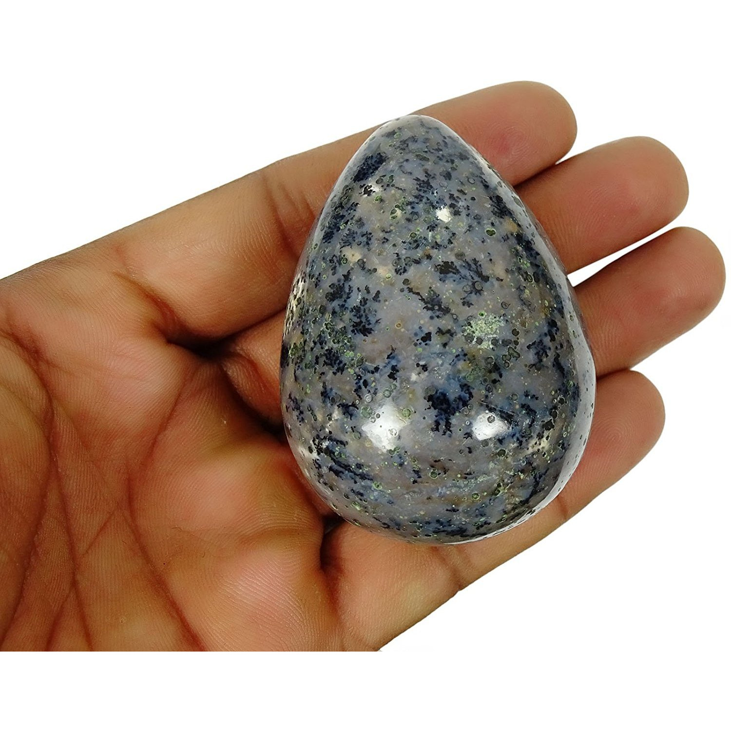 Winmaarc Decorative Paperweight Table Dcor Oval Shape Egg Stone