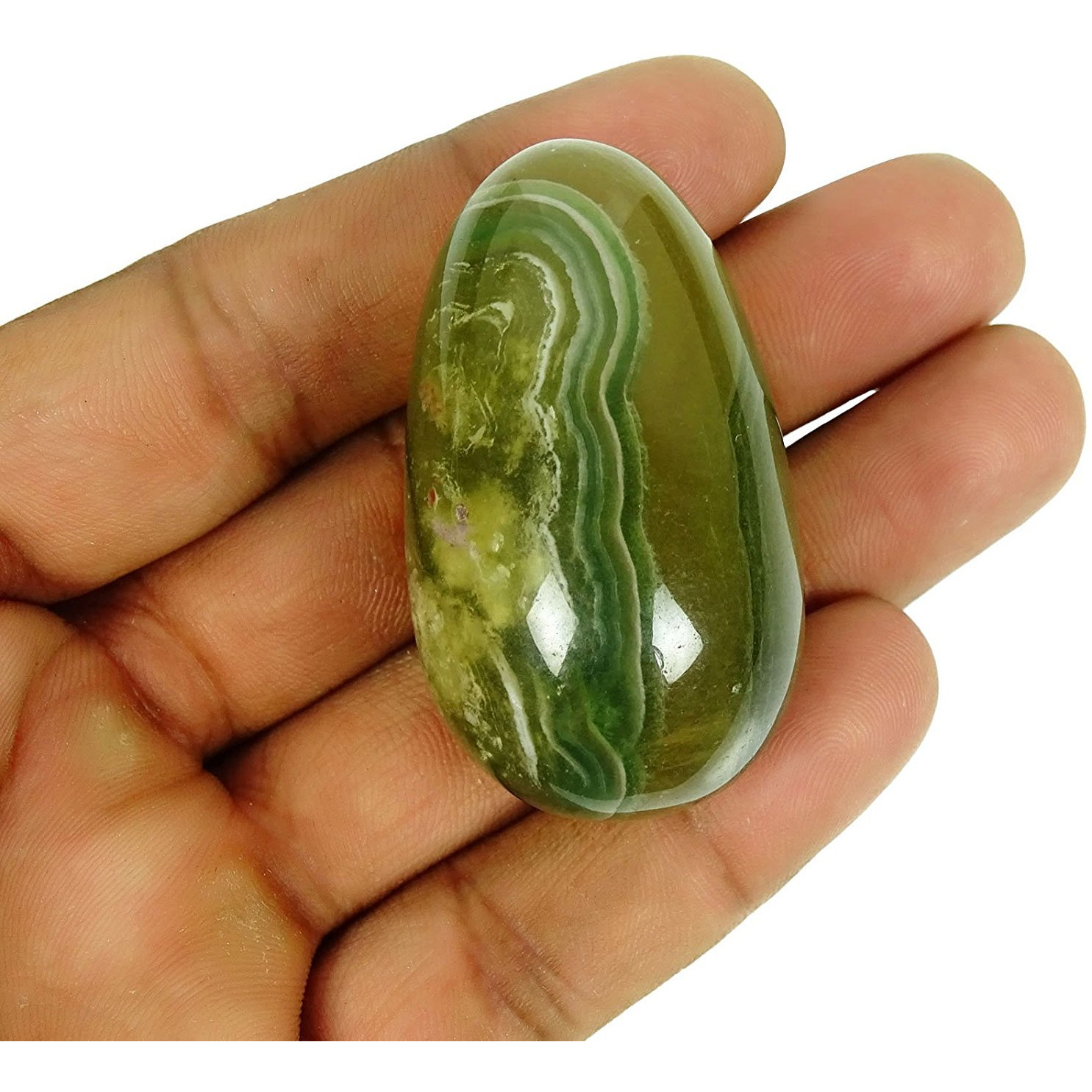 Winmaarc Decorative Paperweight Table Dcor Oval Shape Egg Stone