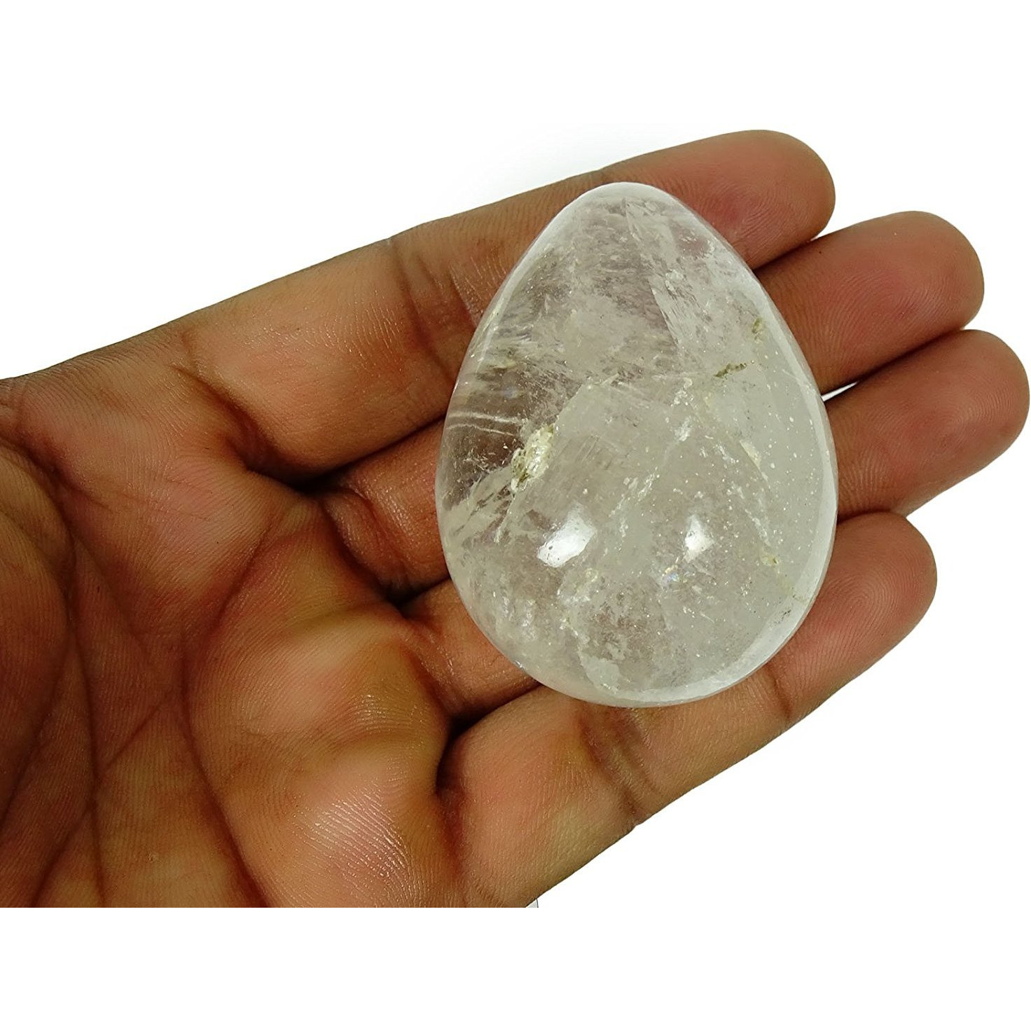 Winmaarc Decorative Paperweight Table Dcor Oval Shape Egg Stone