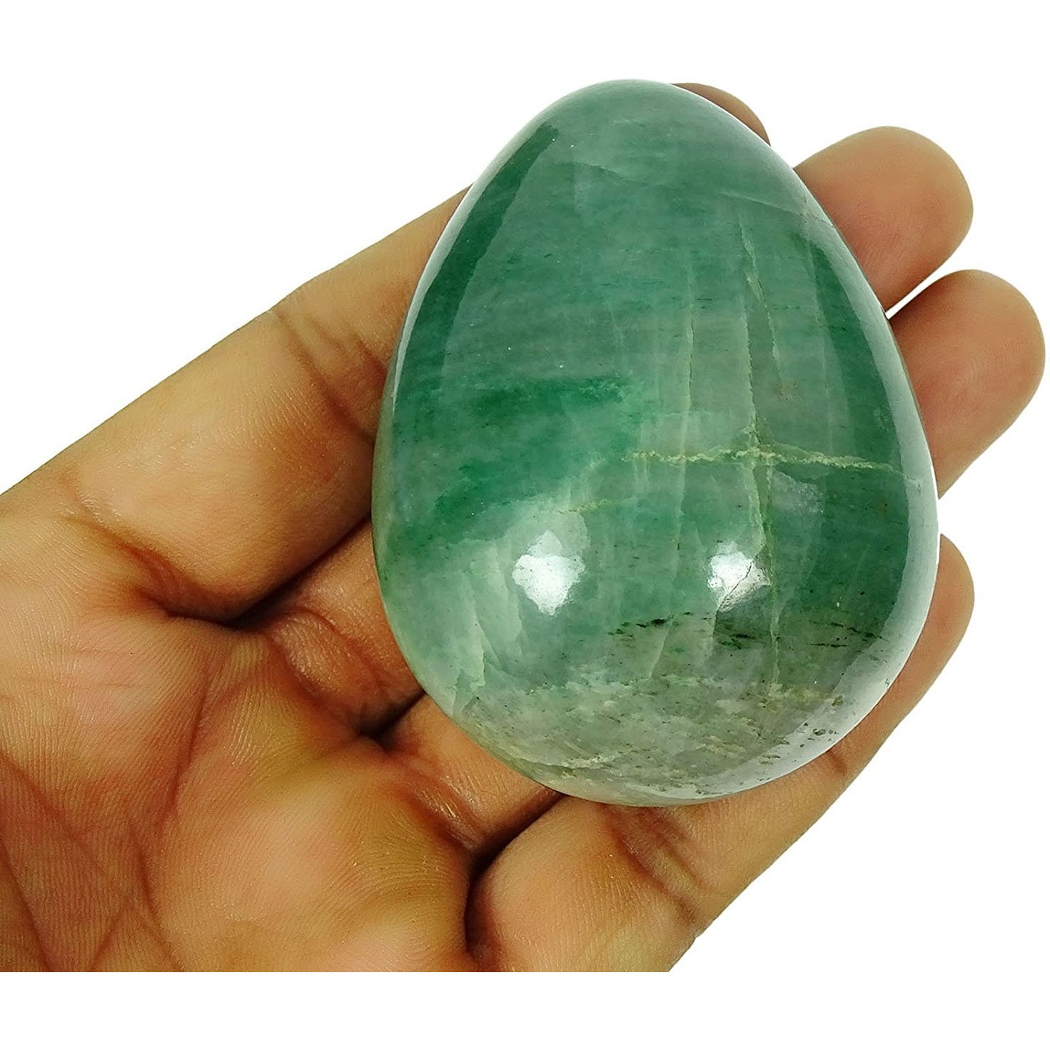 Winmaarc Decorative Paperweight Table Dcor Oval Shape Egg Stone
