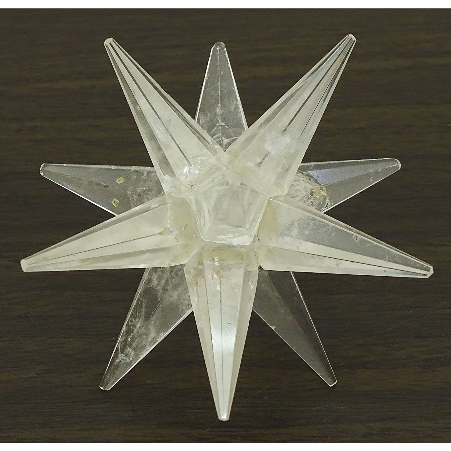 Winmaarc Reiki Healing Crystal Energy Generator 12 Point Star Merkaba Sacred Geometry