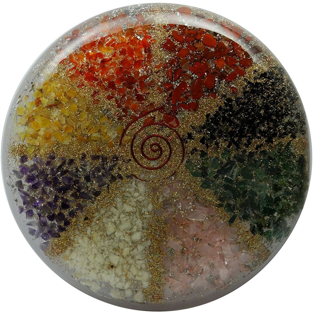Winmaarc Multistone Reiki Healing Orgone Charging Plate Symbol Spiritual