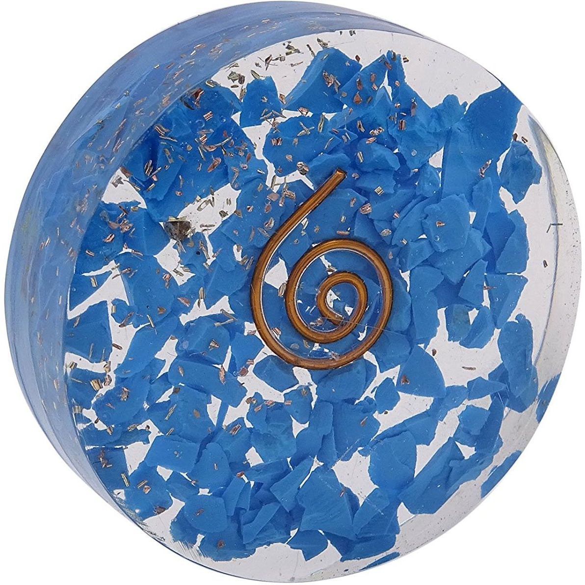 Winmaarc Crystal Symbol Disc Reiki Healing Orgone Spiritual Healing