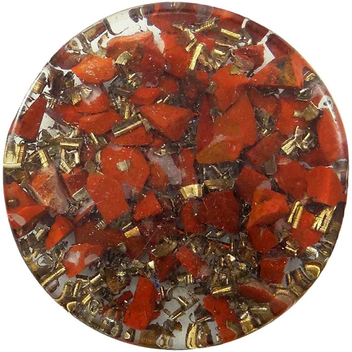 Winmaarc Crystal Symbol Disc Reiki Healing Orgone Spiritual Healing