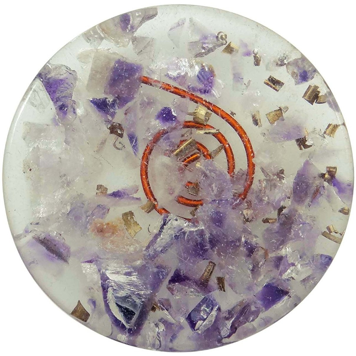 Winmaarc Crystal Symbol Disc Reiki Healing Orgone Spiritual Healing