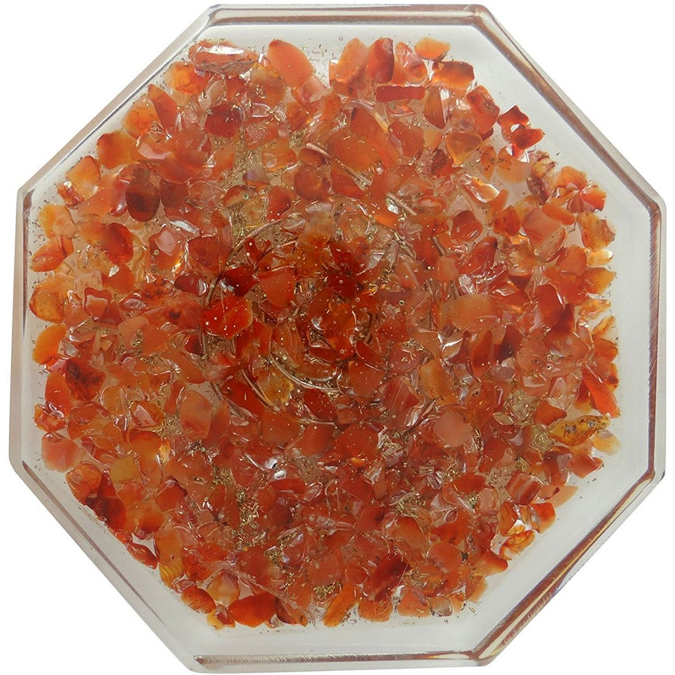 Winmaarc Reiki Healing Crystal Symbol Disc Orgone Octagon Spiritual Healing