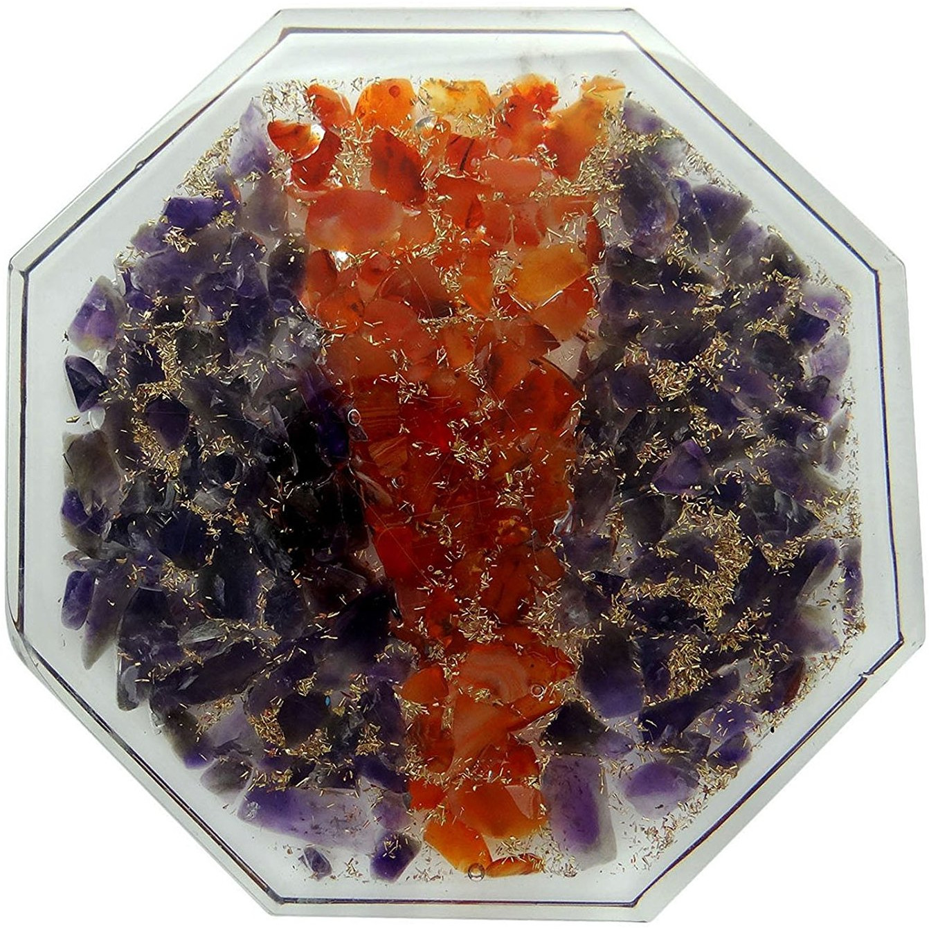Winmaarc Reiki Healing Crystal Symbol Disc Orgone Octagon Spiritual Healing