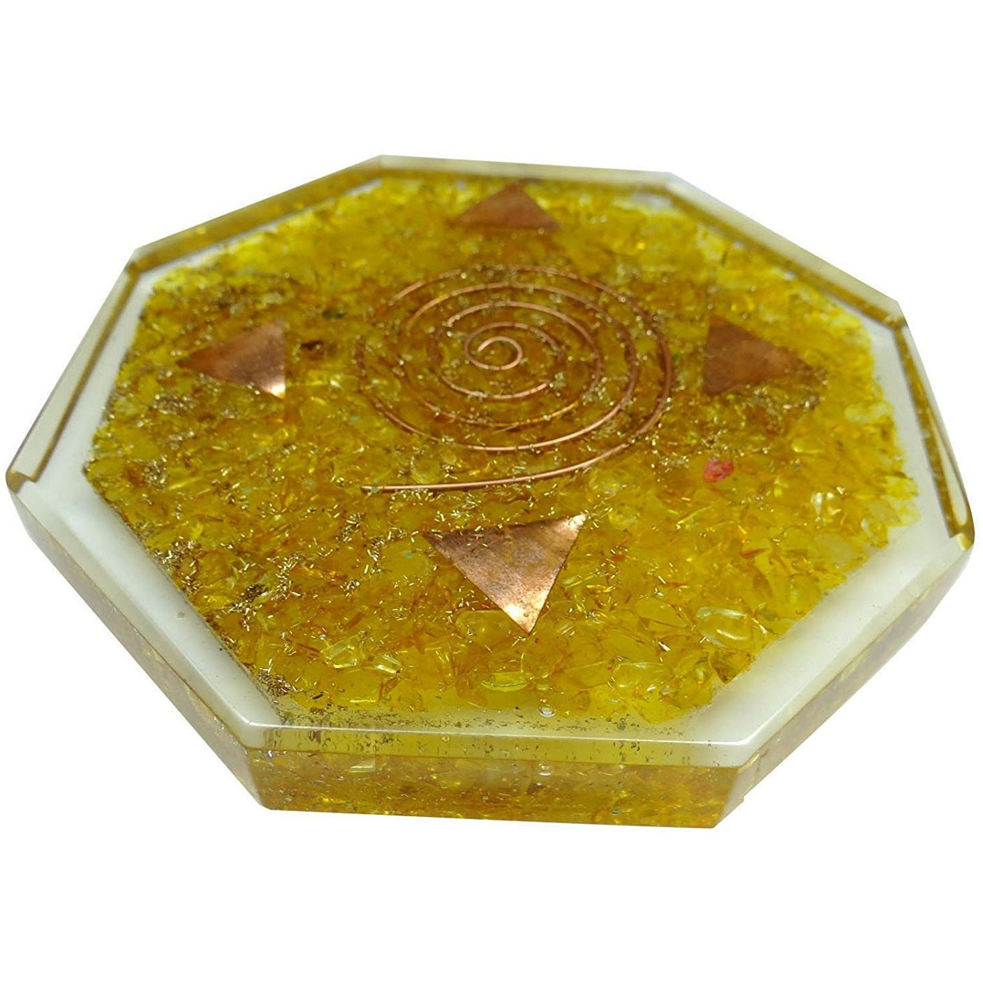 Winmaarc Reiki Healing Crystal Symbol Disc Orgone Octagon Spiritual Healing