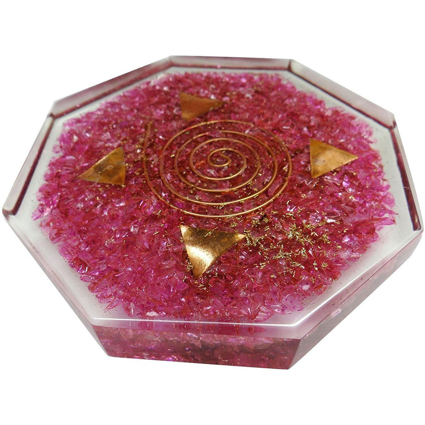 Winmaarc Reiki Healing Crystal Symbol Disc Orgone Octagon Spiritual Healing
