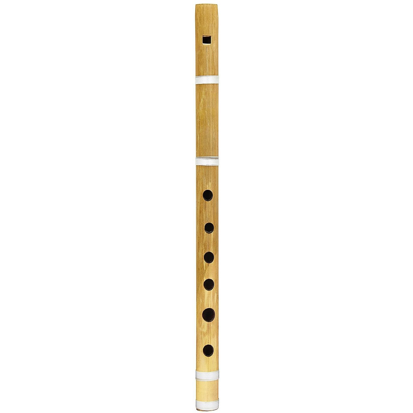 Winmaarc Wooden Bamboo Flute  Fipple Woodwind Musical Instrument Traditional Bansuri
