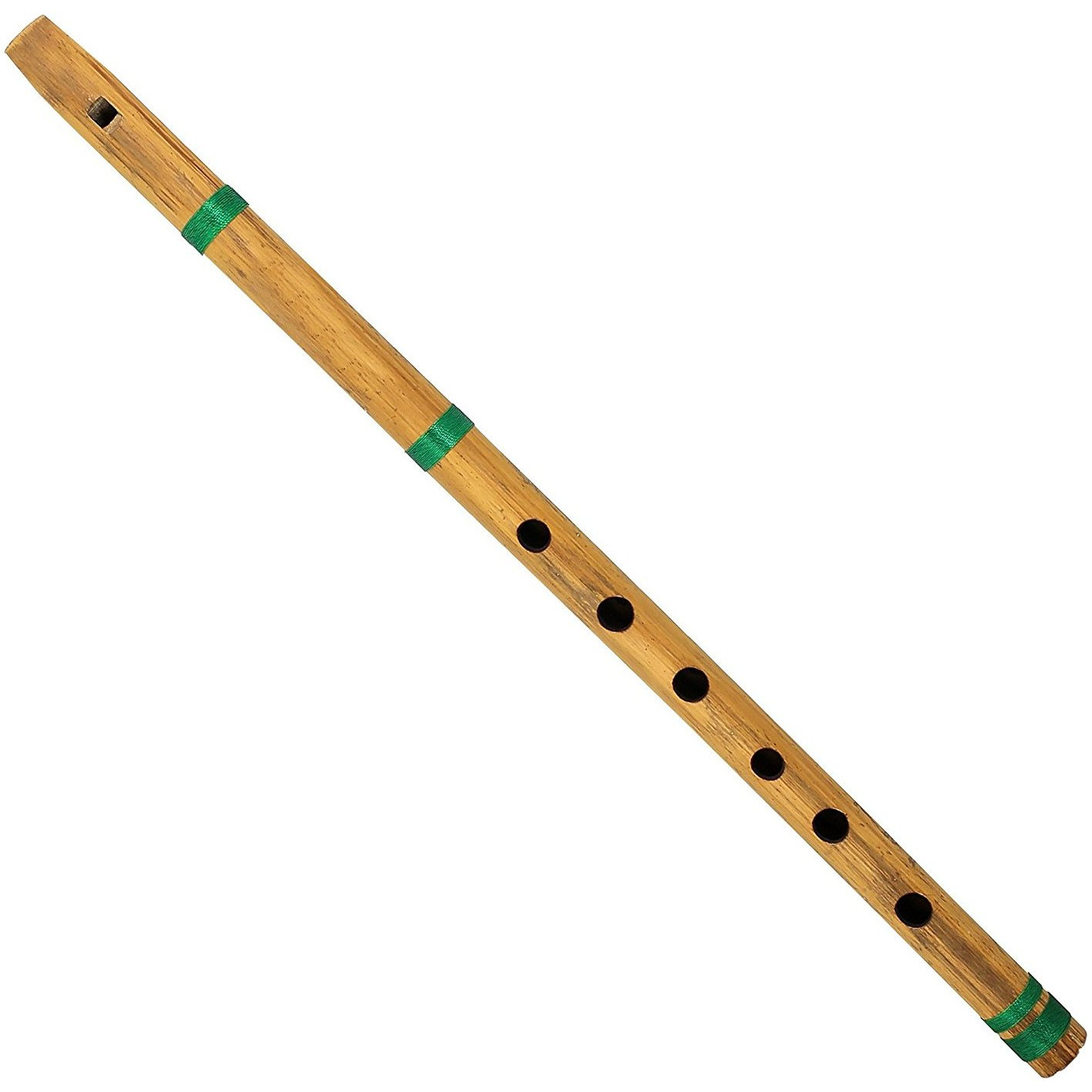 Winmaarc Wooden Bamboo Flute  Fipple Woodwind Musical Instrument Traditional Bansuri