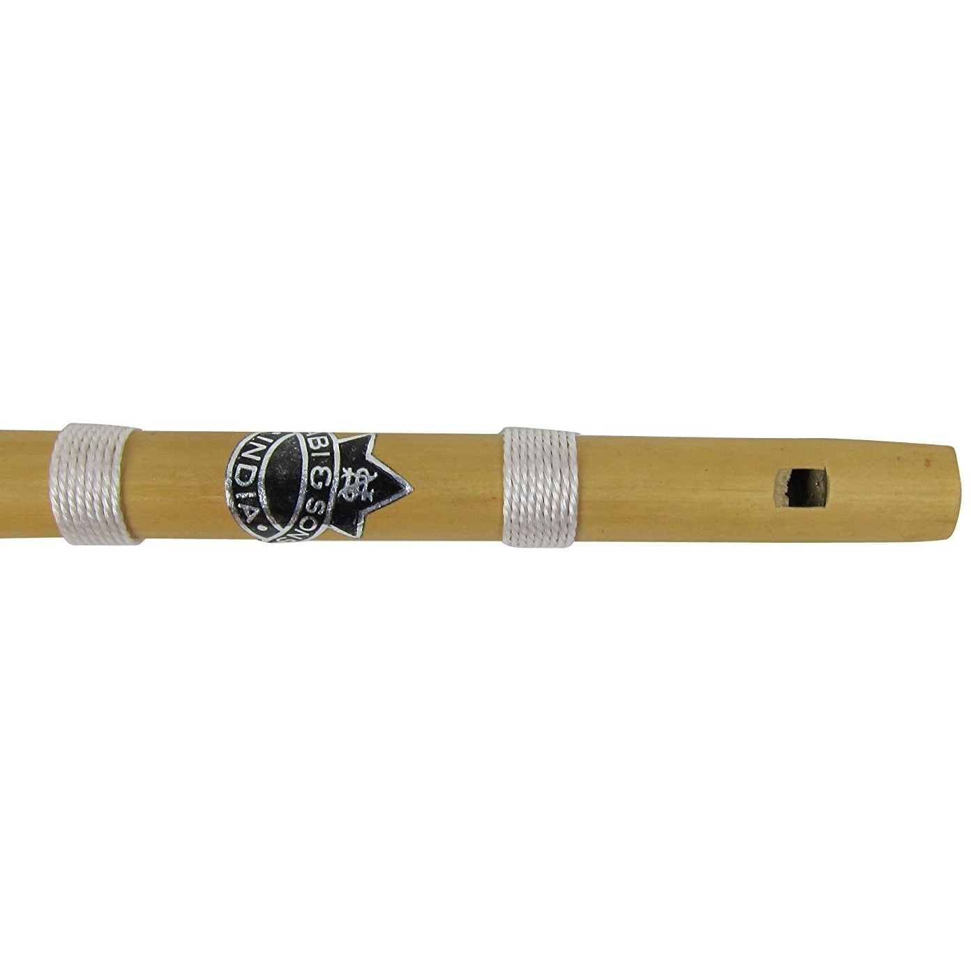 Winmaarc Wooden Bamboo Flute  Fipple Woodwind Musical Instrument Traditional Bansuri