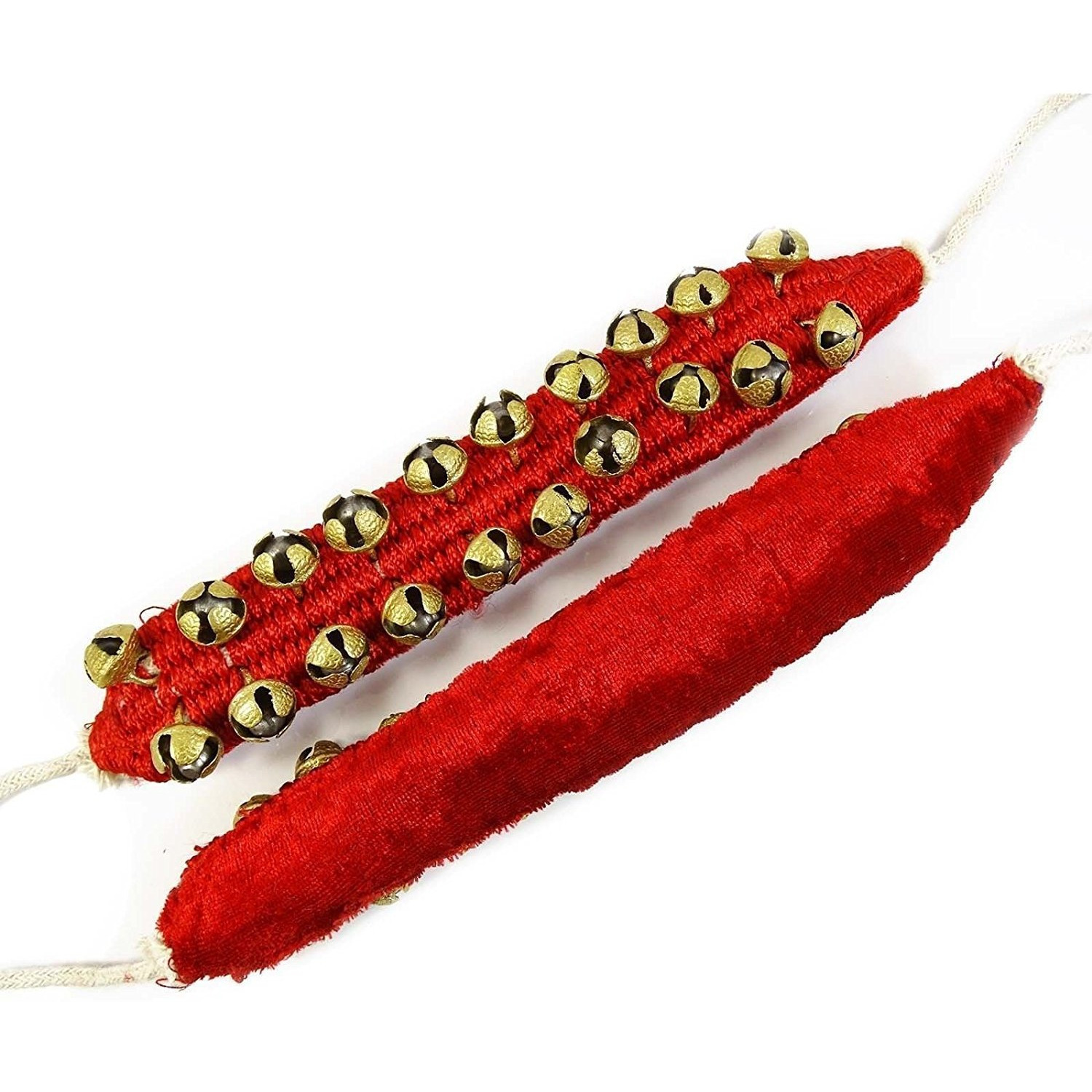 Winmaarc Handmade Indian Classical Ghungroo Dance Accessories Bharatnatyam, Kuchipudi, Odissi Ghungru For Kid Dancers Feet (20 bells + 20 bells)