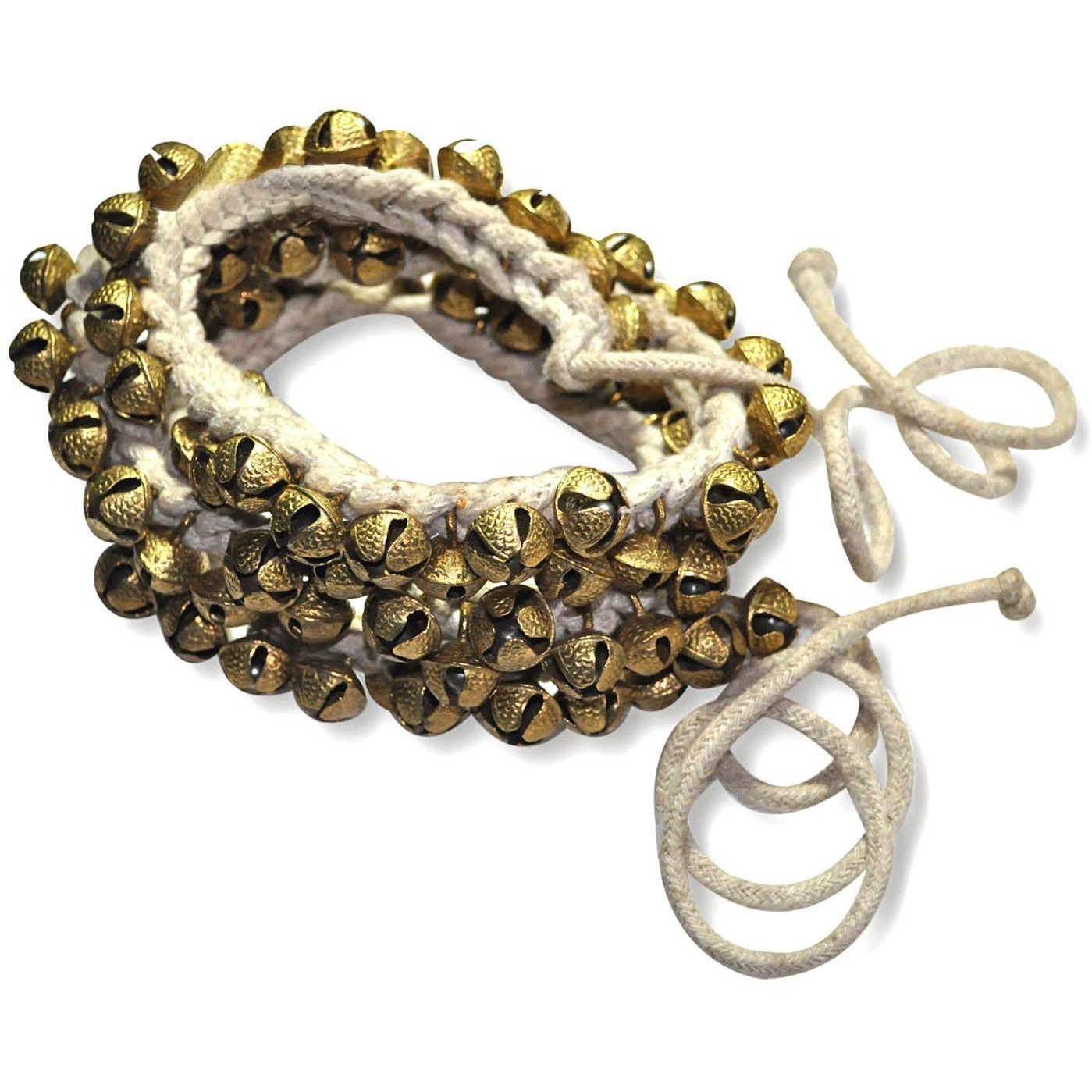 Winmaarc Handmade Indian Classical Ghungroo Dance Accessories Bharatnatyam, Kuchipudi, Odissi Ghungru For Dancers Feet (100 bells + 100 bells)