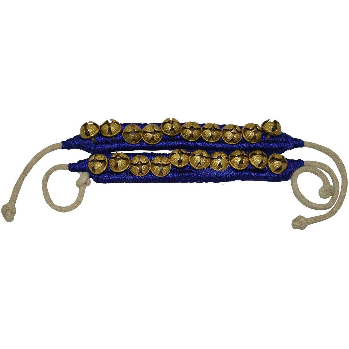 Winmaarc Handmade Indian Classical Ghungroo Dance Accessories Bharatnatyam, Kuchipudi, Odissi Ghungru For Kid Dancers Feet (10 bells + 10 bells)