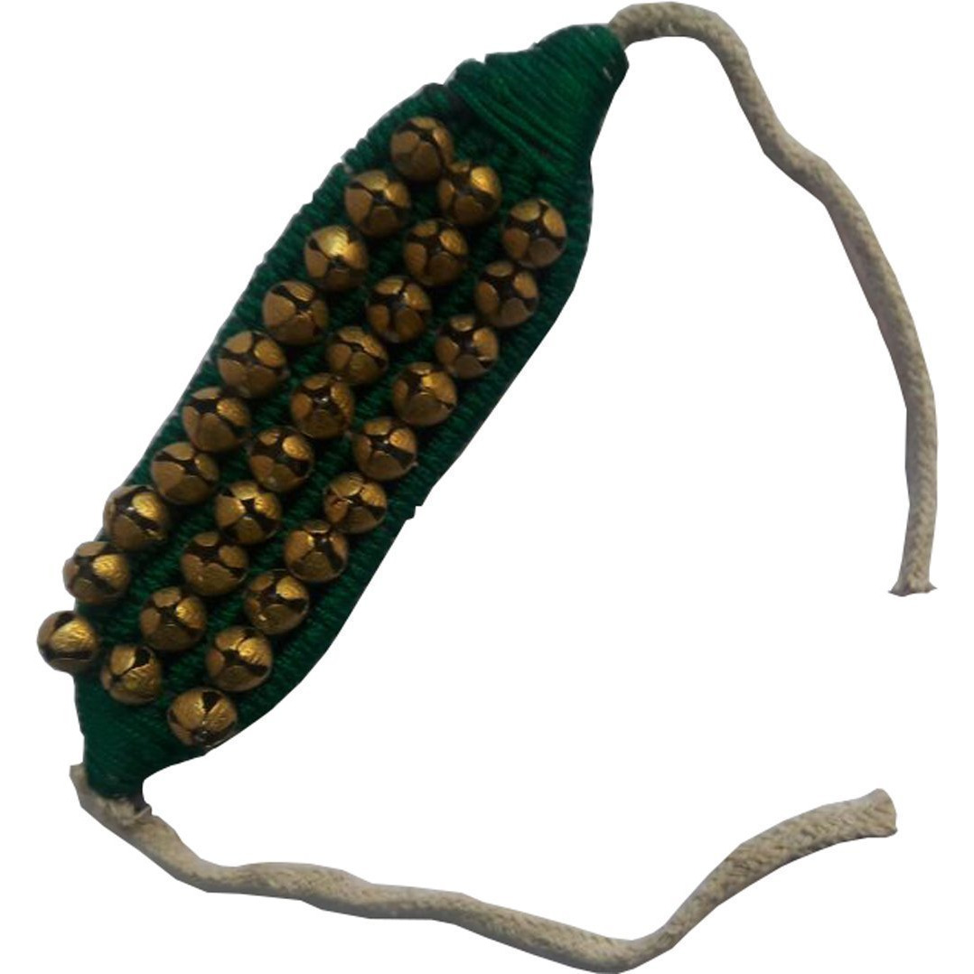 Winmaarc Handmade Indian Classical Ghungroo Dance Accessories Bharatnatyam, Kuchipudi, Odissi Ghungru For Dancers Feet (30 bells + 30 bells)