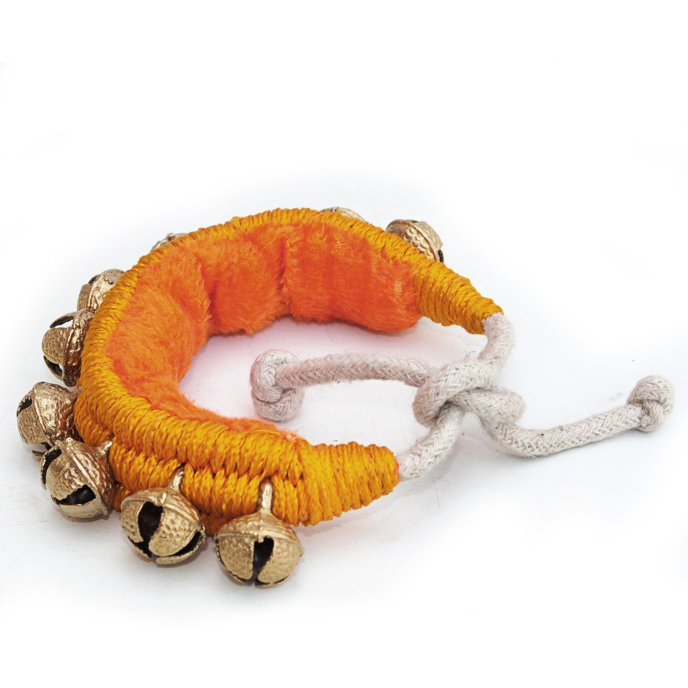 Winmaarc Handmade Indian Classical Ghungroo Dance Accessories Bharatnatyam, Kuchipudi, Odissi Ghungru For Kid Dancers Feet (10 bells + 10 bells)