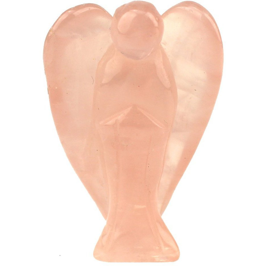 Winmaarc Reiki Energy Charged Pink Quartz Angel Spiritual Crystal Stone Home Decor Gift
