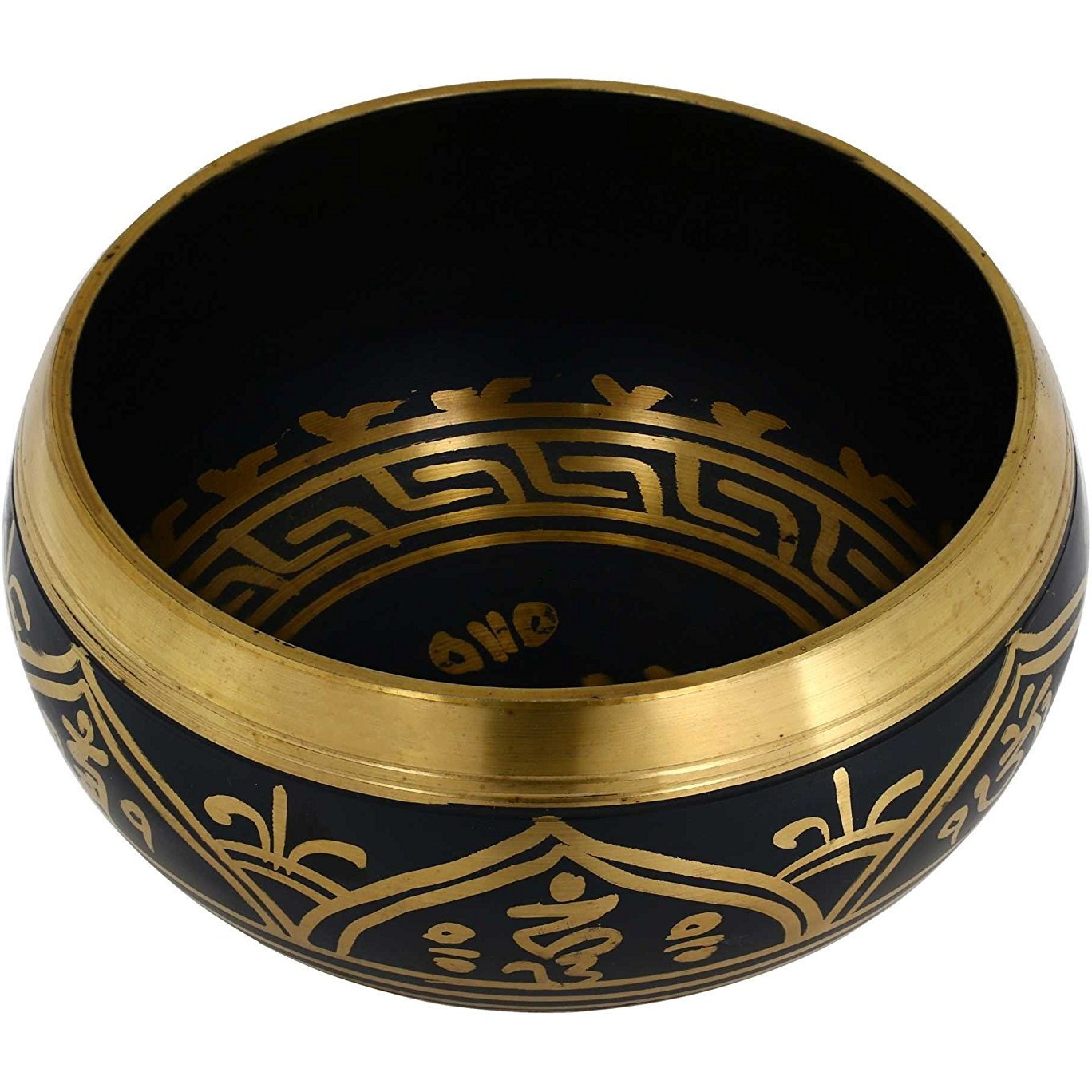 Winmaarc Tibetan Buddhist Singing Bowl Dcor Instruments for Meditation Religious Gift