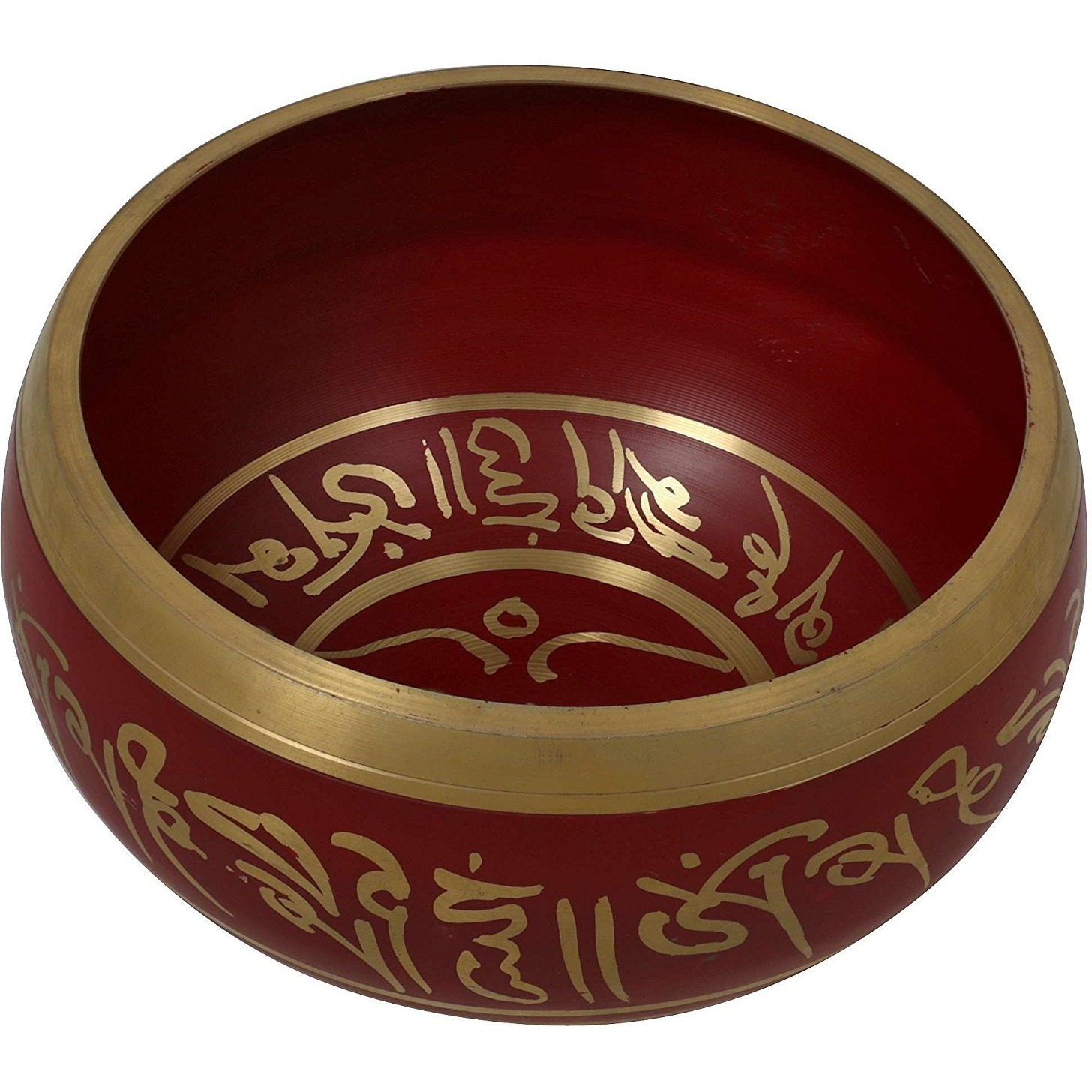 Winmaarc Buddhist Singing Bowl Meditation Tibetan Blue Art Decor 5.5 Inch