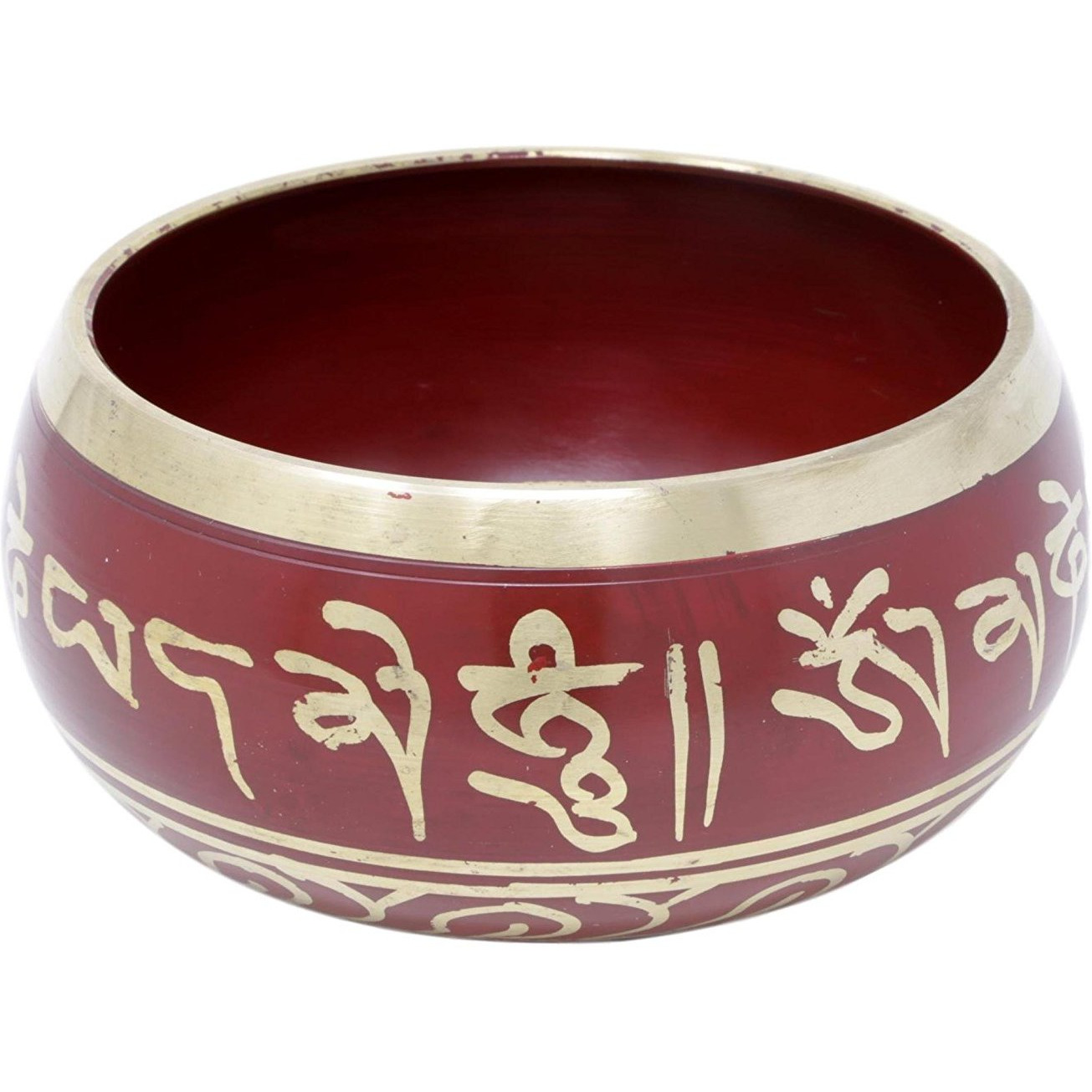 Winmaarc Buddhist Singing Bowl Meditation Tibetan Blue Art Decor 5.5 Inch
