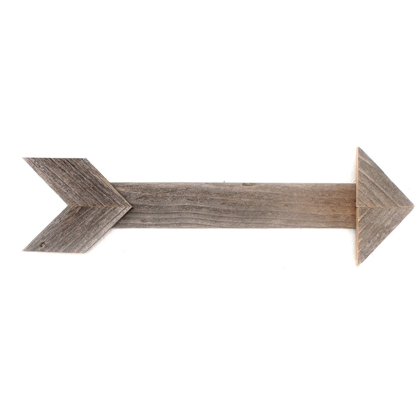 Winmaarc Wood Arrow Wall Decor Teer Barnwood Decorative Arrows Set of 3