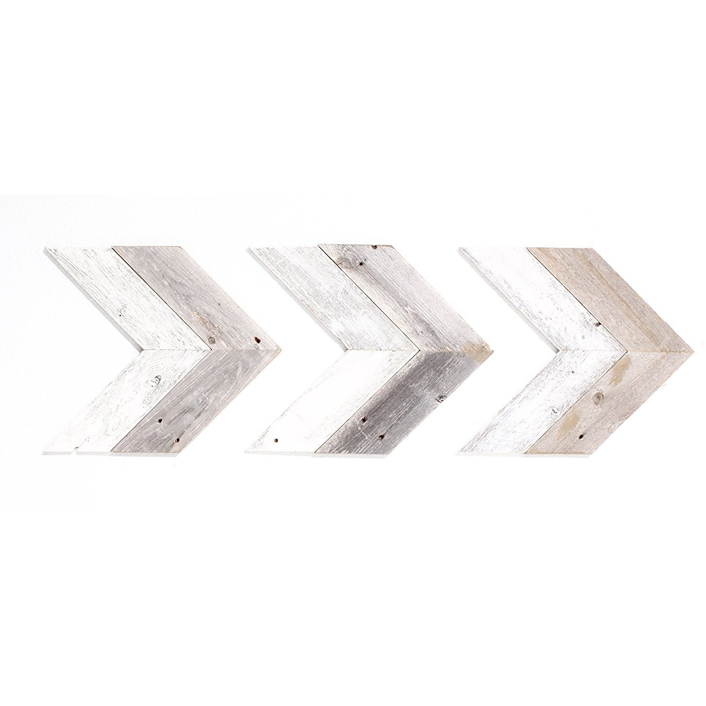Winmaarc Decorative Chevron Arrows - Set of 3 Decorative Wall Hanging