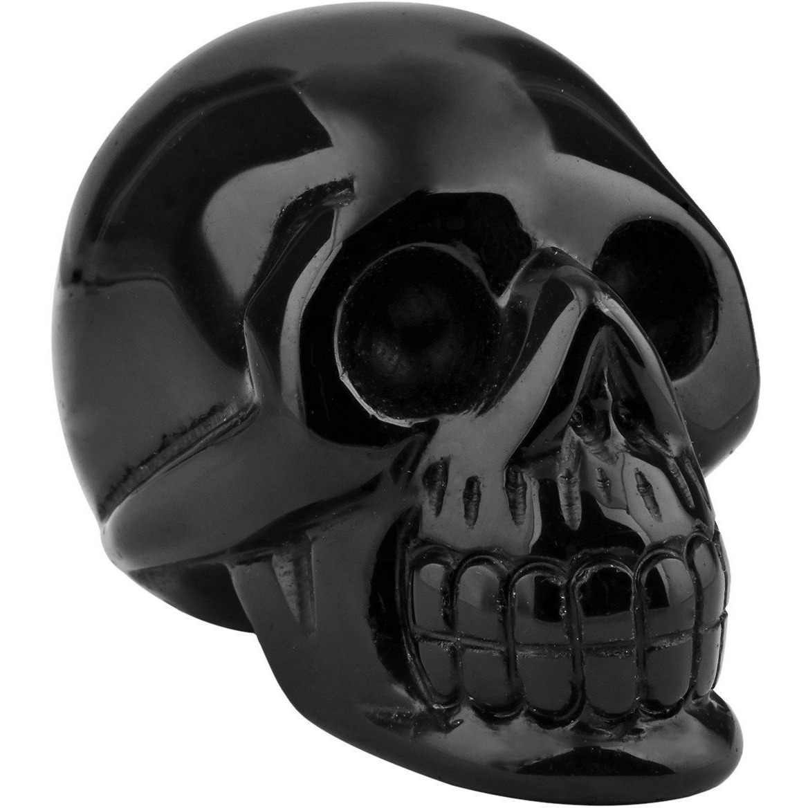 Winmaarc Healing Crystal Stone Human Reiki Skull Figurine Statue Sculptures 3