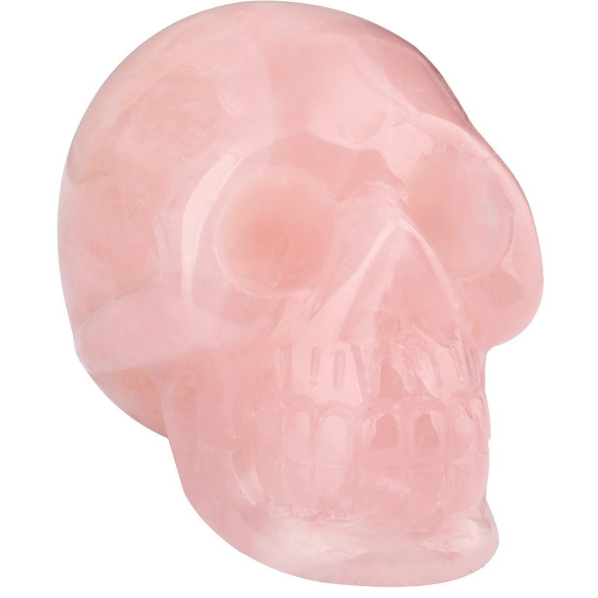 Winmaarc Healing Crystal Stone Human Reiki Skull Figurine Statue Sculptures 3