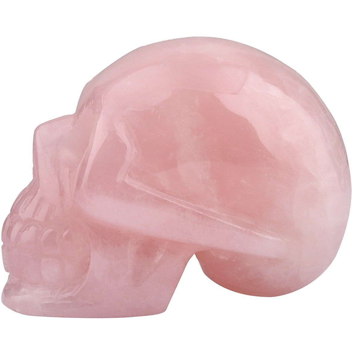 Winmaarc Healing Crystal Stone Human Reiki Skull Figurine Statue Sculptures 3